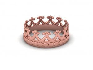 crown ring 01 3D Model