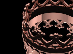 crown ring 01 3D Model