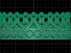 crown ring 01 3D Модель