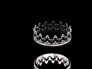 crown ring 02 3D Model