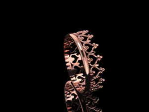 crown ring 02 3D Model