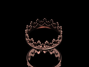 crown ring 02 3Dモデル