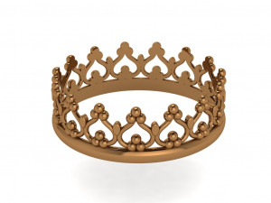 crown ring 02 3Dモデル
