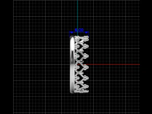 crown ring 02 3D Model