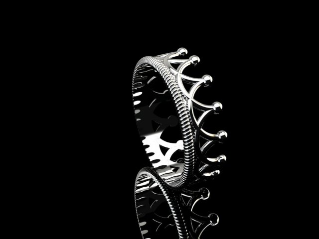 crown ring 04 Modelo 3D .c4d .max .obj .3ds .fbx .stl .blend