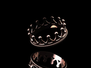 crown ring 04 Modelo 3D