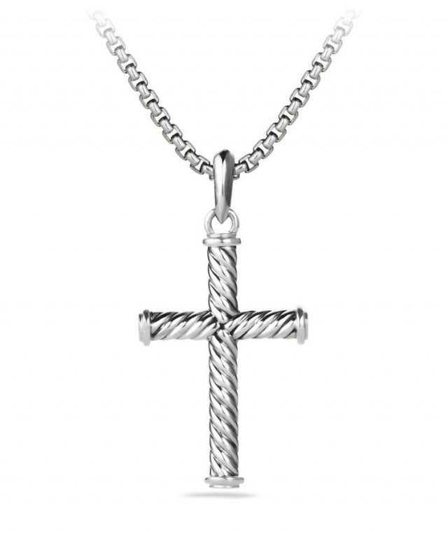 david yurman cross necklace 02 3D 모델 .c4d .max .obj .3ds .fbx .stl .blend 
