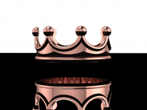 crown ring 03 3D 모델