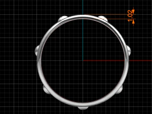 crown ring 03 3D Model