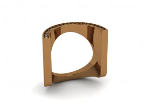 minimal ring 01 3D Model