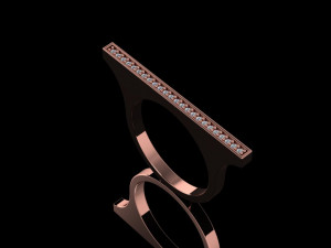 minimal ring 02 3D Model