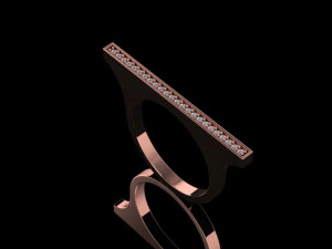 minimal ring 02 3D Model