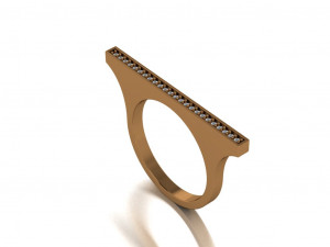 minimal ring 02 3D Model