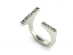 minimal ring 03 3D Model