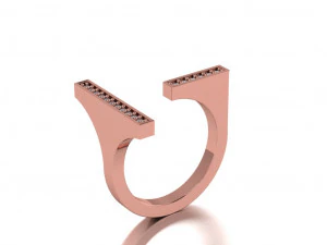 minimal ring 03 3D Model
