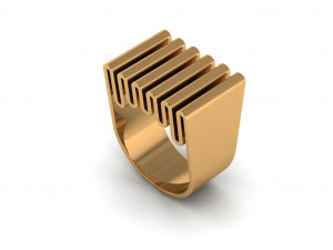 minimal ring 04 3D Model