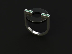 anel m&iacute;nimo 05 Modelo 3D