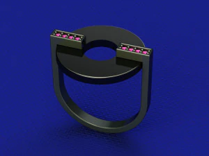 anel m&iacute;nimo 05 Modelo 3D