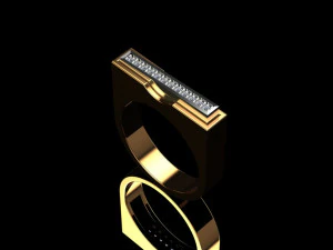 minimal ring 06 3D Model