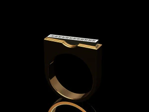 minimal ring 06 3D Model