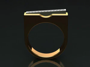 minimal ring 06 3D Model