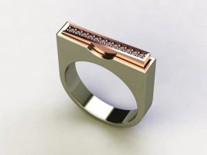minimal ring 06 3D Model