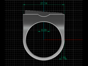 minimal ring 06 3D मॉडल