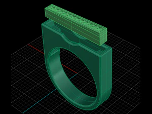 minimal ring 06 3D Model