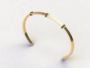 mens bracelets 01 3D Model