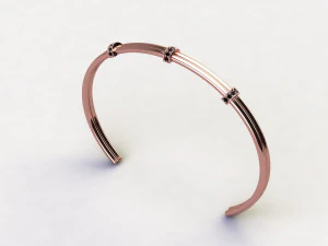mens bracelets 01 3D Model