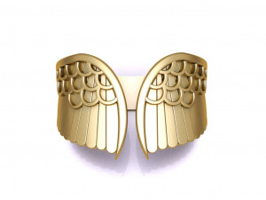 wing ring 03 Modello 3D
