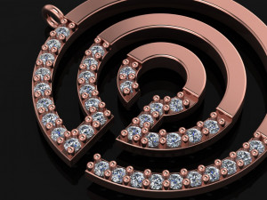 labyrinth necklace 3D Модель