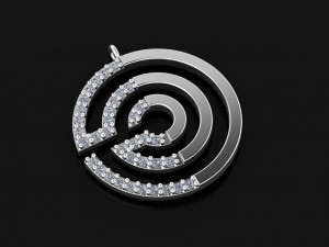 labyrinth necklace 3D Модель
