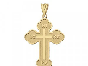 cross necklace model 02 3D Model
