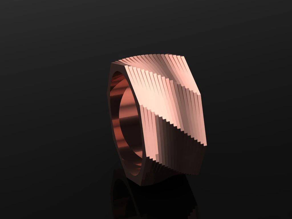 uniring 01 3D Model .c4d .max .obj .3ds .fbx .stl .blend 