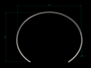 tiffany atlas bracelet 3D Model