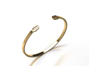 gucci bracelet 3D Model