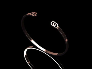 gucci bracelet 3D Model