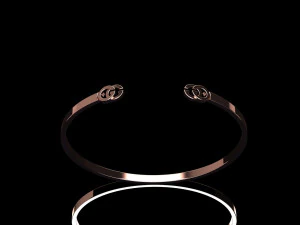gucci bracelet 3D Model