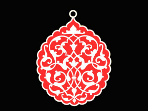 ornament necklace Model 3D