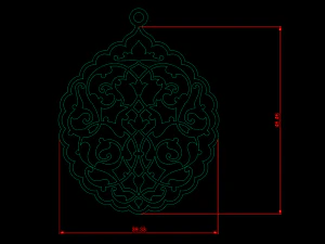 ornament necklace 3D Model