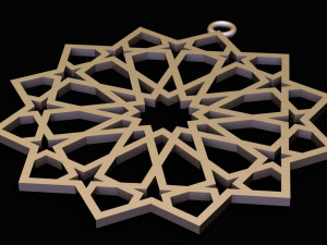ornament necklace 02 Modèle 3D