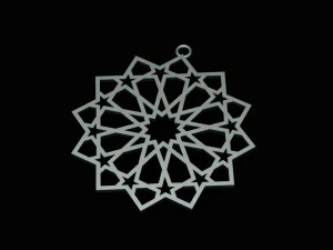 ornament necklace 02 3D Model