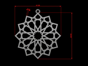 ornament necklace 02 3D Model