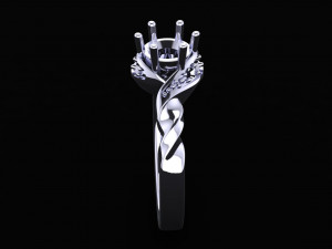 engagement ring 01 3D मॉडल