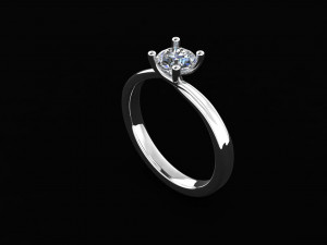 engagement ring 03 3D Model