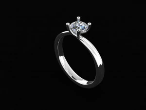 engagement ring 03 3D Model