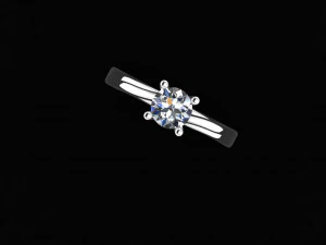 engagement ring 03 3D Model