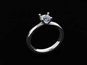 engagement ring 03 3D Model