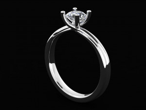 engagement ring 03 3D Model